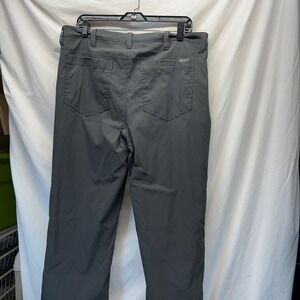 Eddie Bauer Fleece Lined‎ Tech Pants Water Resistant Charcoal Gray 36x34